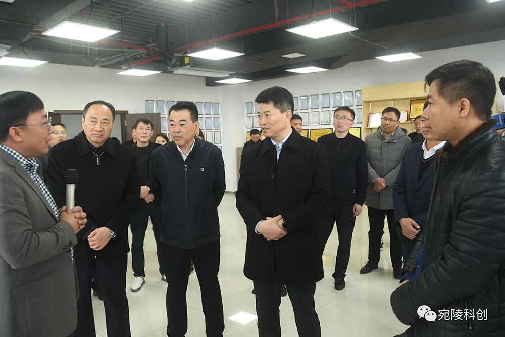省委常委、副省長(zhǎng)張紅文到宛陵科創(chuàng)城調(diào)研